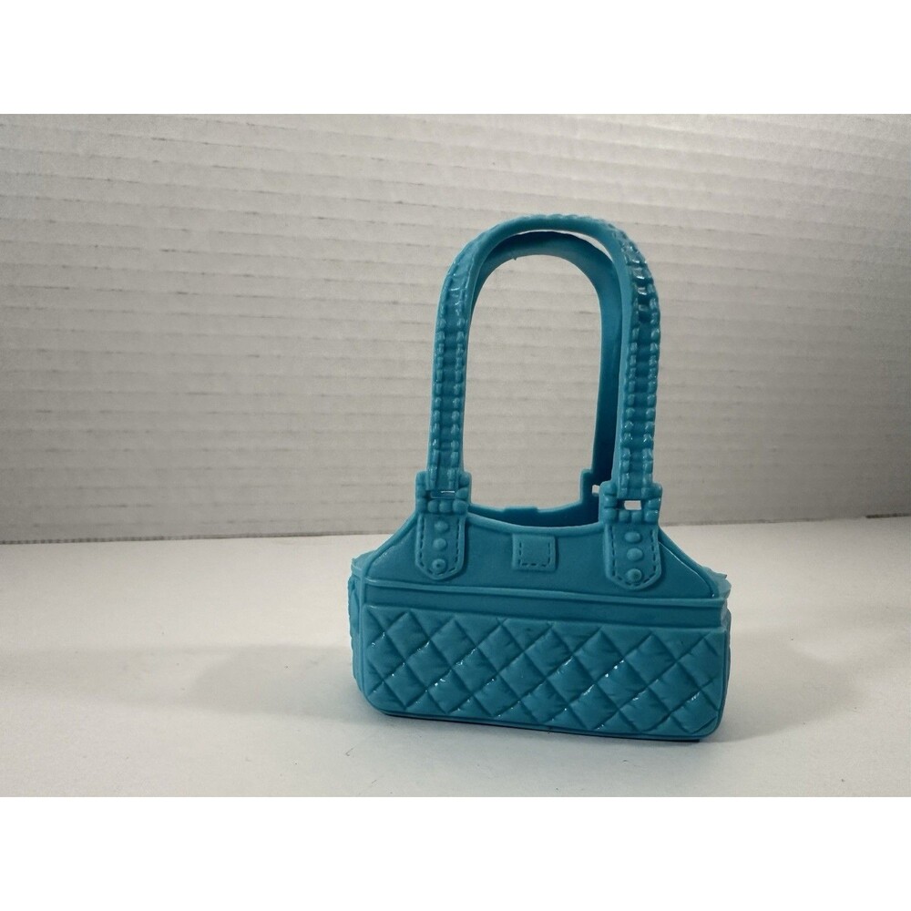 Barbie Blue Pet Carrier Bag Glam Mattel 2010 - Picture 3 of 5